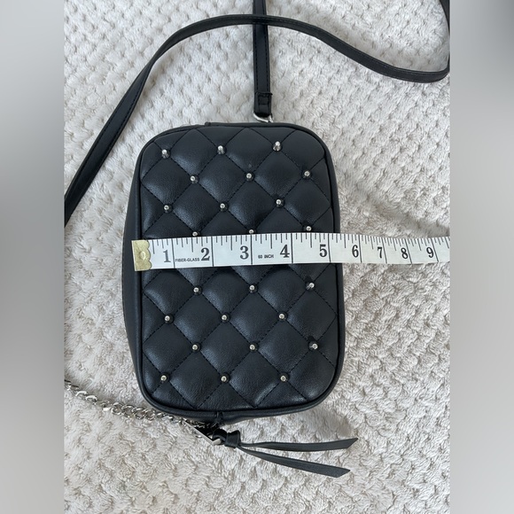 Rebecca Minkoff Black Quilted Crossbody Bag - Picture 7 of 10